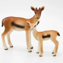 Schleich Gaselli antilooppi 14397 ja poikanen 13397 - Second Hand