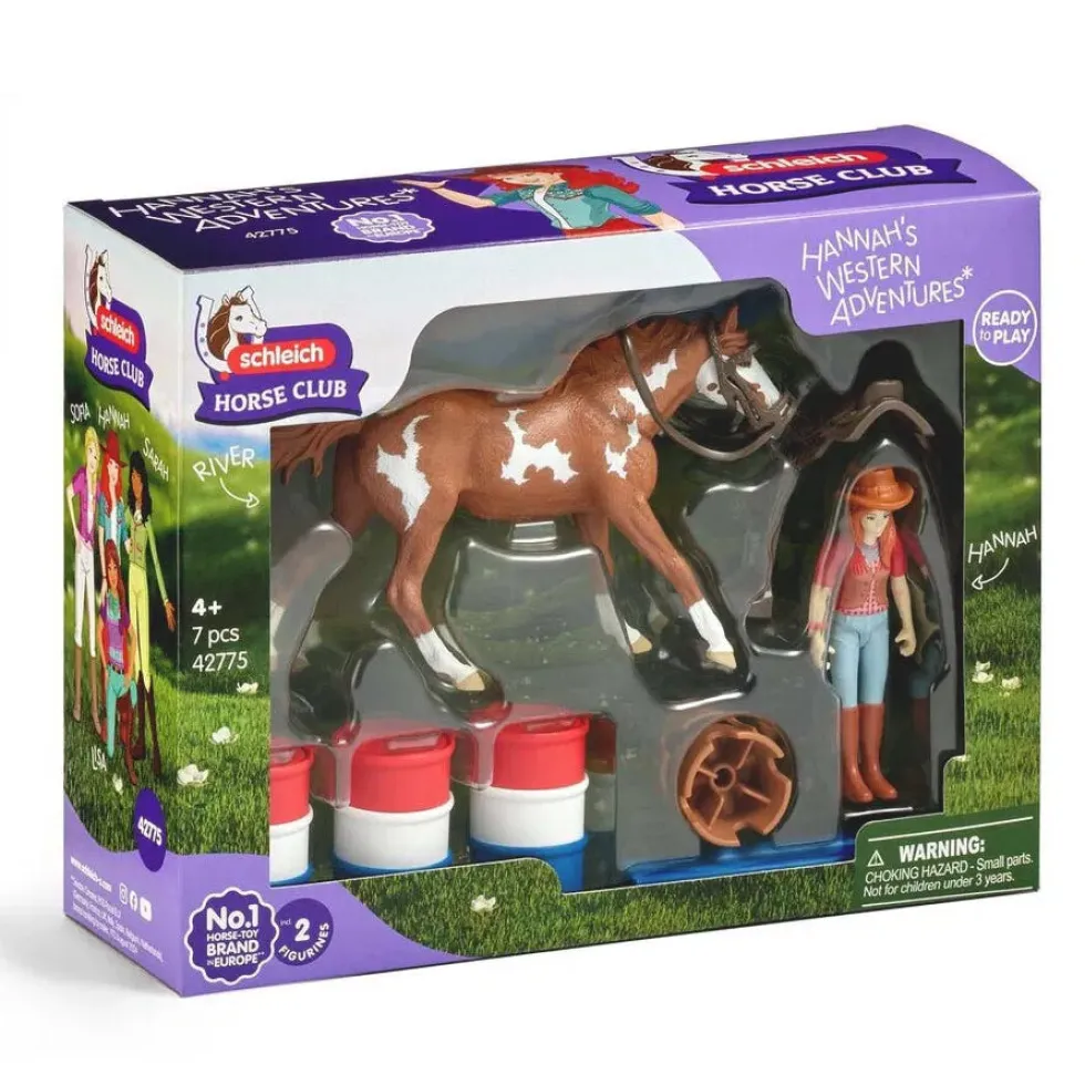 Schleich 42775 Hannah Lännenratsastus seikkailu