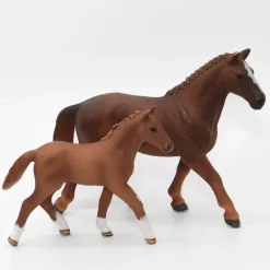 Schleich Hannoverin Hevonen 13729 ja varsa 13730 - Second Hand