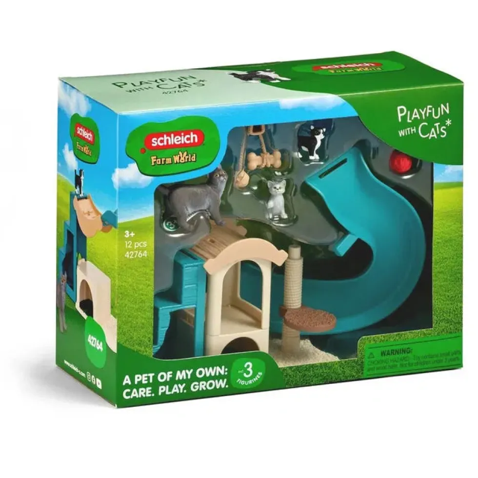 Schleich 42764 Hauska leikki kissoille