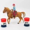 Schleich hevonen, Cowgirl ratsastaja ja varusteet 41417 - Second Hand