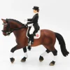 Schleich hevonen, kouluratsastaja ja varusteet - Second Hand