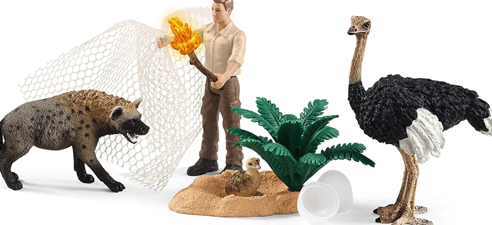 Schleich 42504 Hyeenan hyökkäys - Erikoiserä!