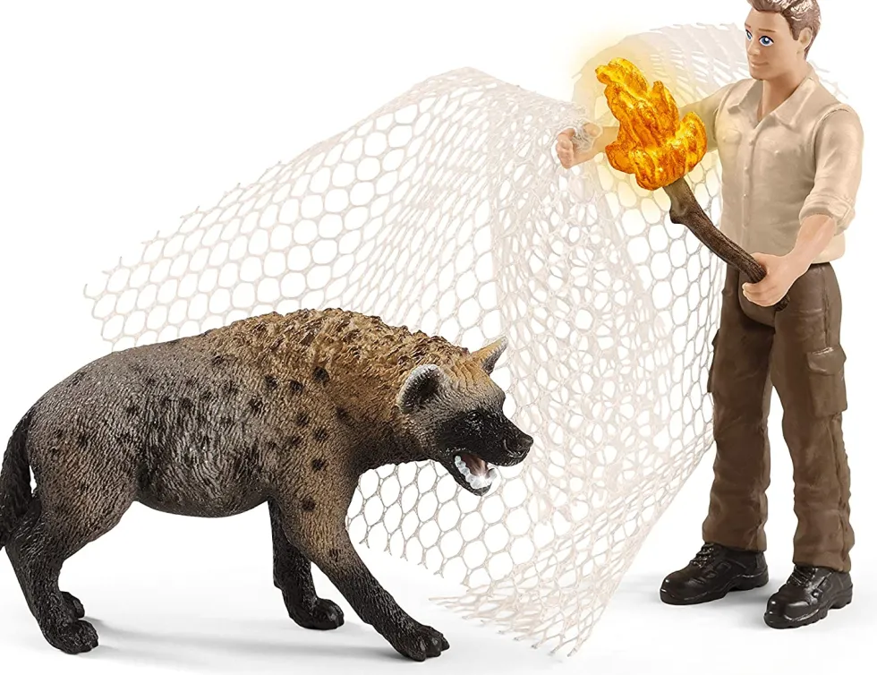 Schleich 42504 Hyeenan hyökkäys - Erikoiserä!