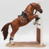Schleich hyppäävä estehevonen ja este 42026