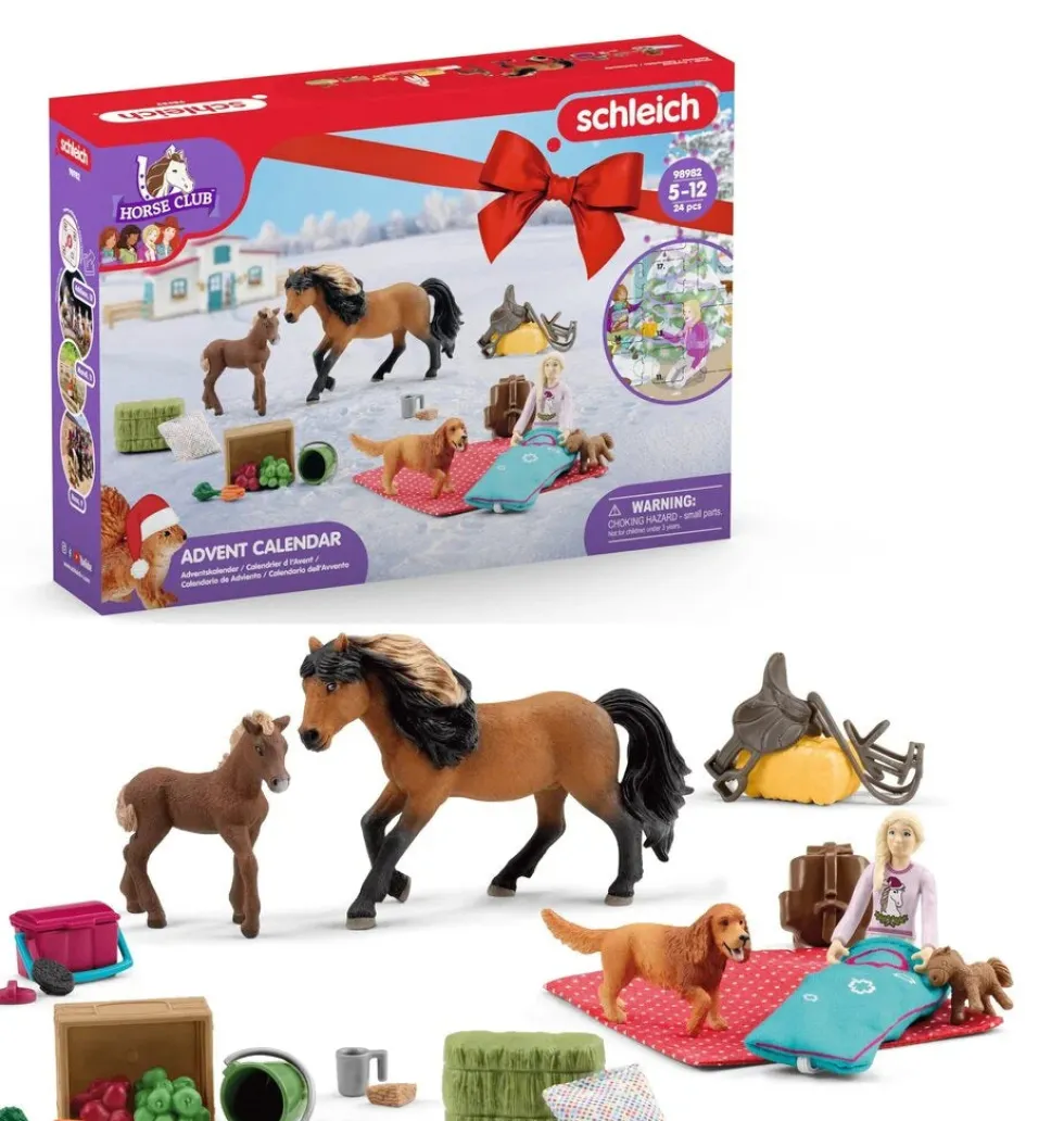 Schleich Joulukalenteri Horse Club 2023 - Hevoset
