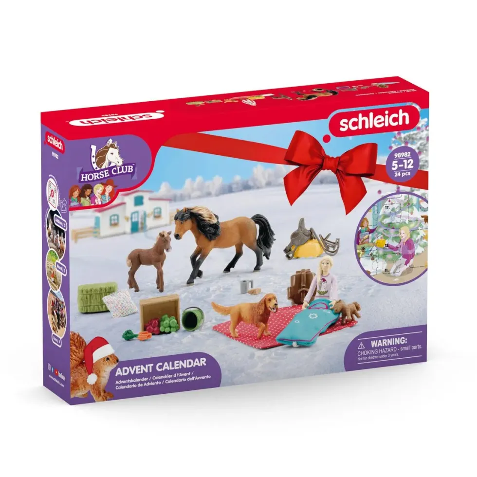 Schleich Joulukalenteri Horse Club 2023 - Hevoset