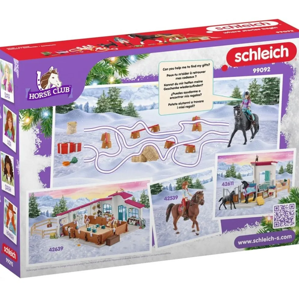 Schleich Joulukalenteri Horse Club 2024 - Hevoset