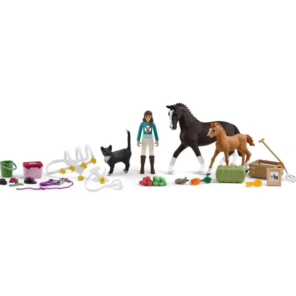 Schleich Joulukalenteri Horse Club 2024 - Hevoset
