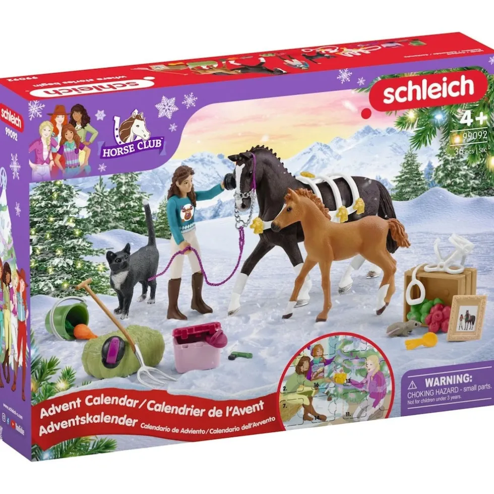 Schleich Joulukalenteri Horse Club 2024 - Hevoset