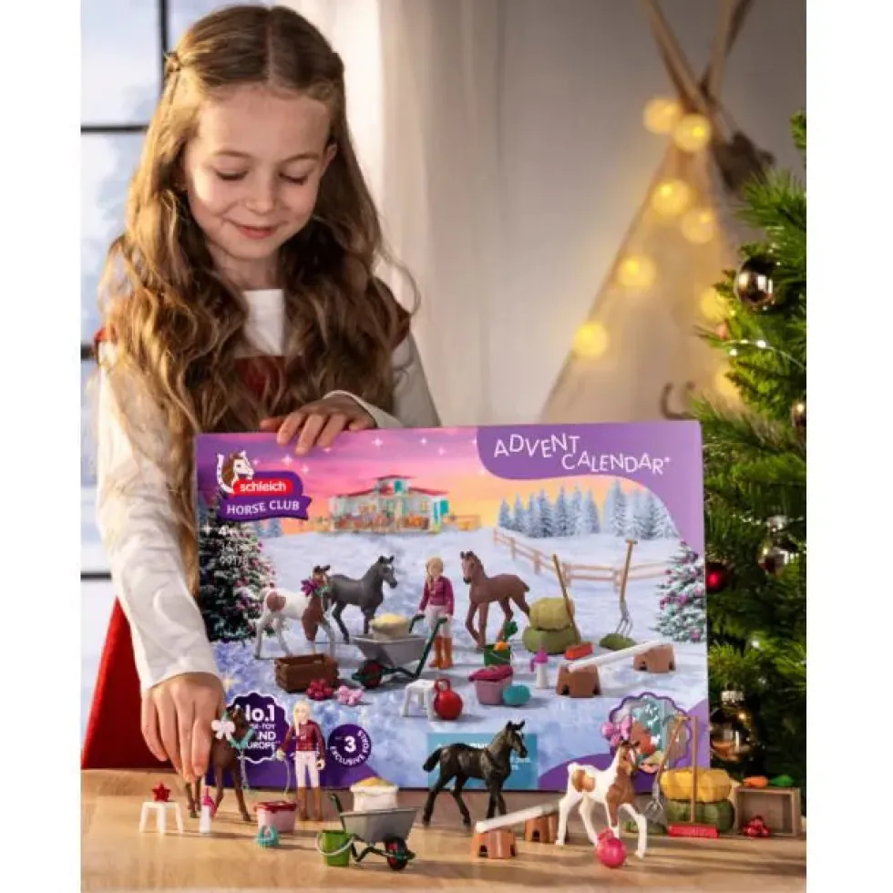 Schleich Joulukalenteri Horse Club 2025 - Hevoset