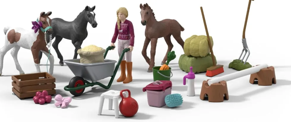 Schleich Joulukalenteri Horse Club 2025 - Hevoset