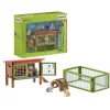 Schleich 42420 Kaninkoppi ja pupu poikasineen