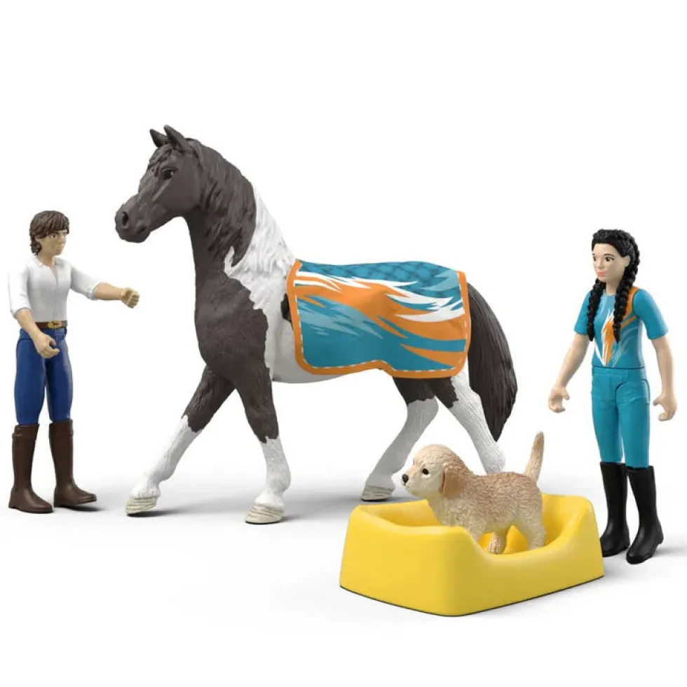 Schleich 42799 Kimin vikellys ratsastus leikkisetti