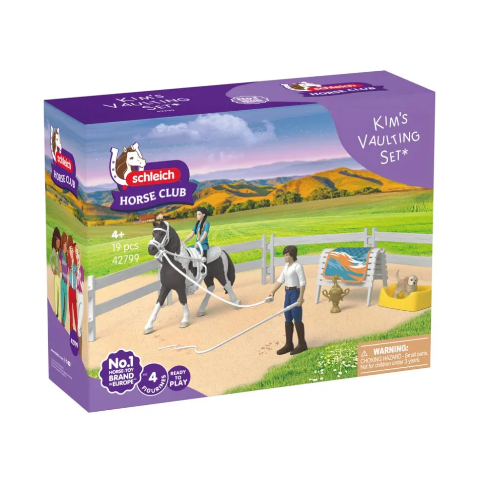 Schleich 42799 Kimin vikellys ratsastus leikkisetti