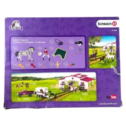 Schleich 41434 Knabstrup Nikita ja ratsastaja Elina - Second Hand