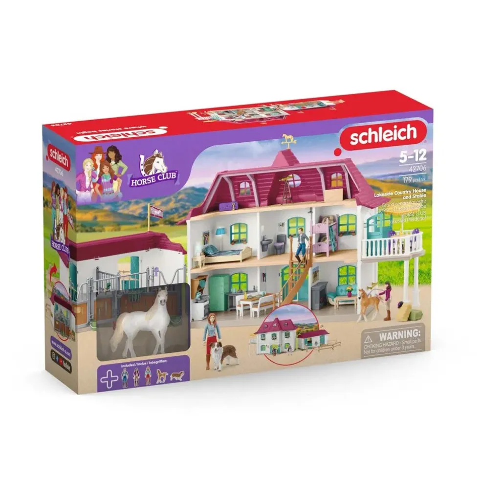 Schleich 42706 Lakeside suuri Hevostila