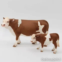 Schleich Lehmä ja vasikka - Second Hand
