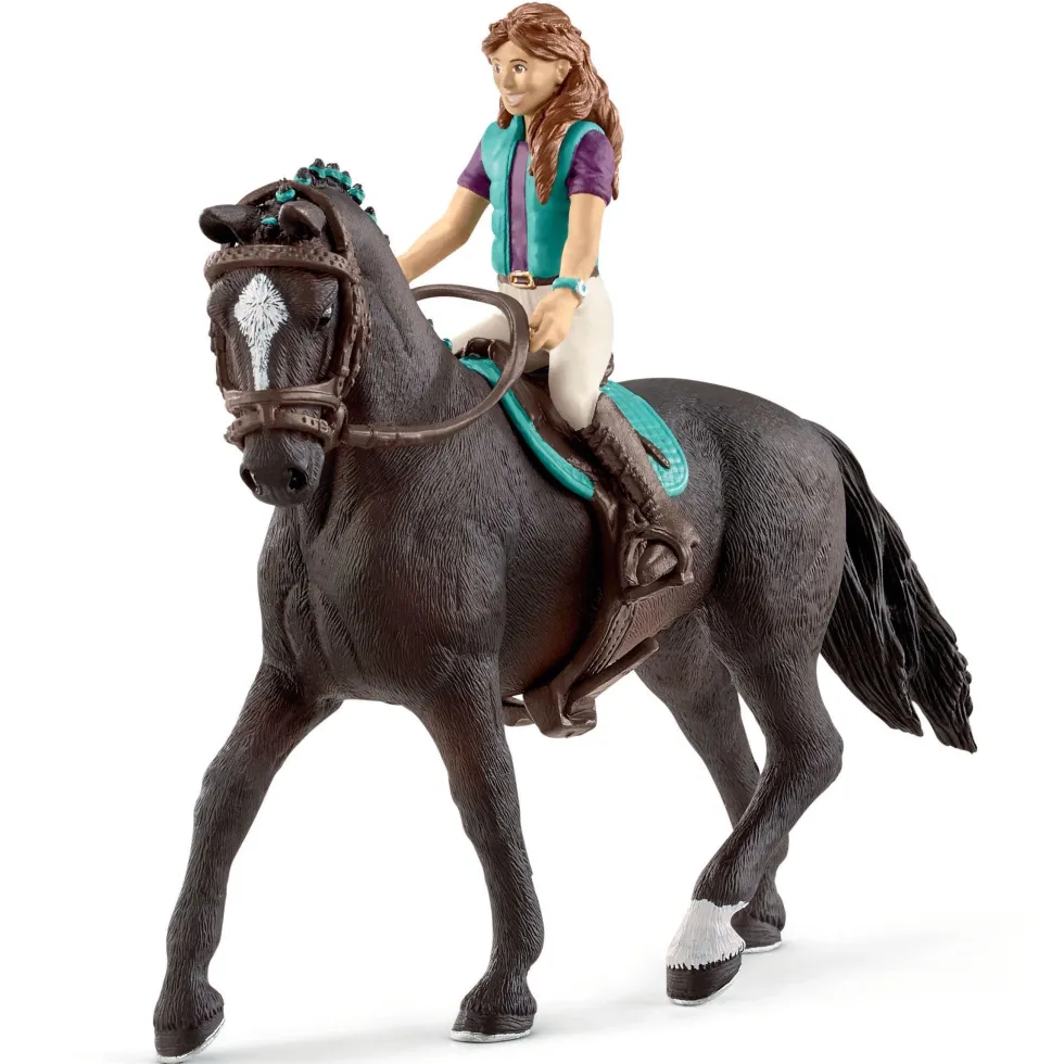 Schleich Lisa & Storm hevonen 42516