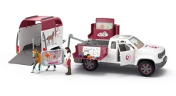 Schleich 42704 Lääkäriauto ja hevos traileri