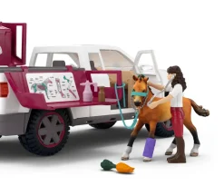 Schleich 42704 Lääkäriauto ja hevos traileri