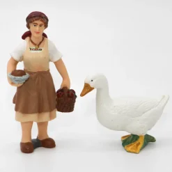 Schleich Maatilan emäntä ja ankka - Second Hand