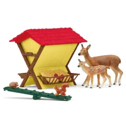 Schleich 42658 Metsäneläinten ruokintapaikka