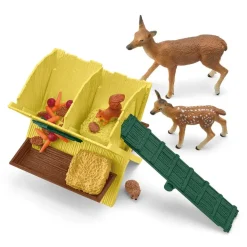 Schleich 42658 Metsäneläinten ruokintapaikka