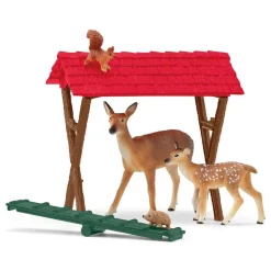 Schleich 42658 Metsäneläinten ruokintapaikka