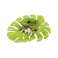 Schleich mini Sammakko ja Lehti - Second Hand