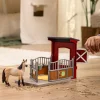 Schleich 42724 Pilttuu ja Mustangi tamma