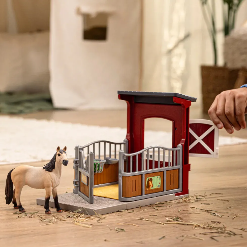 Schleich 42724 Pilttuu ja Mustangi tamma