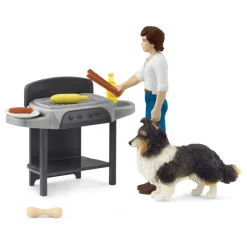 Schleich 42754 Pocket Set Barbecue with Tom