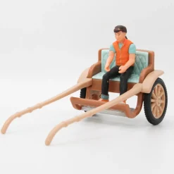 Schleich 42040 Ponikärryt ja kuljettaja - Second Hand