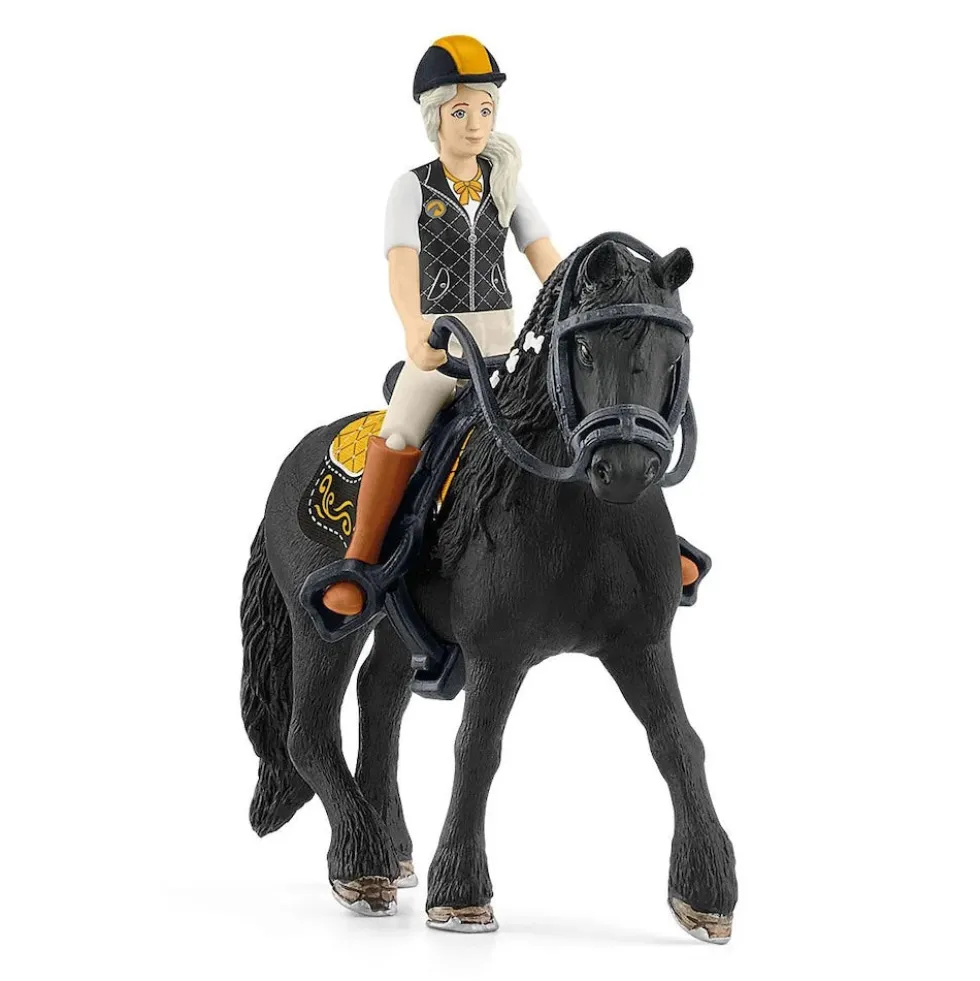 Schleich 42640 Ratsastaja Tori ja Princess hevonen