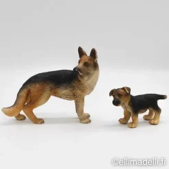 Schleich Saksanpaimenkoira ja pentu