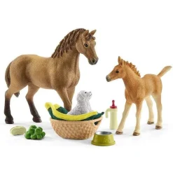 Schleich 42432 Sarahin eläinvauva setti