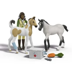 Schleich 42777 Sarah ja varsojen ensiapu setti