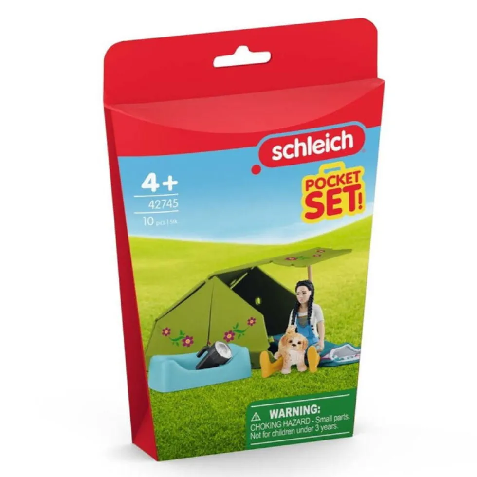 Schleich 42745 Schleich Pocket Set Camping adventure with Kim