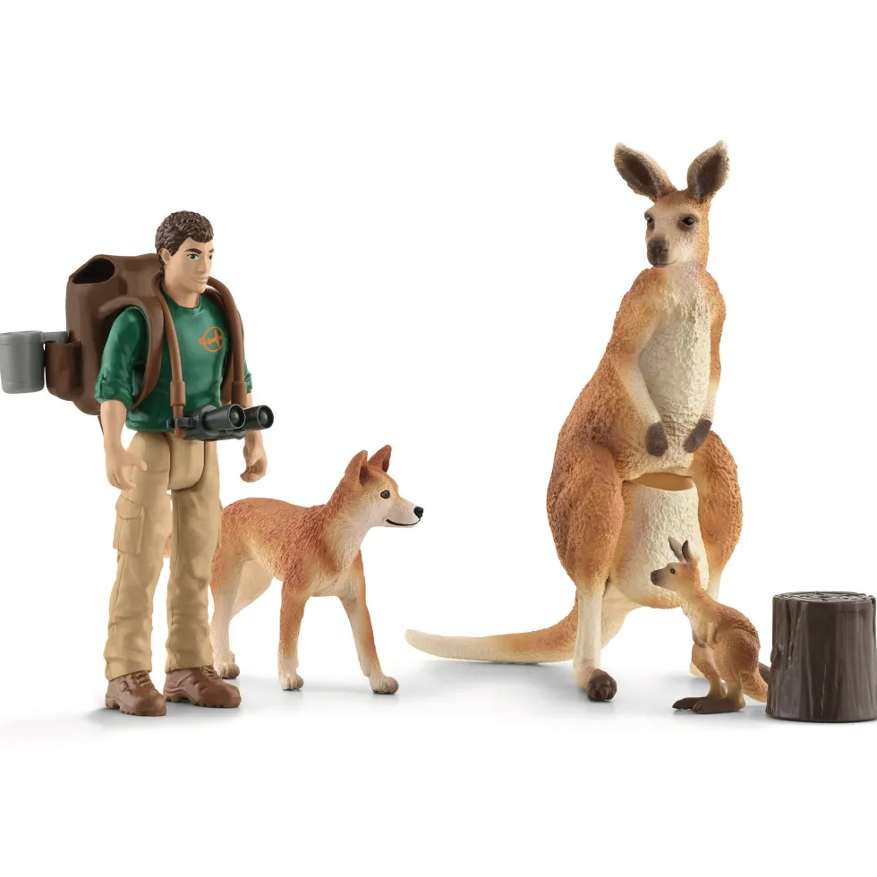 Schleich 42550 Seikkailu Australian takamailla