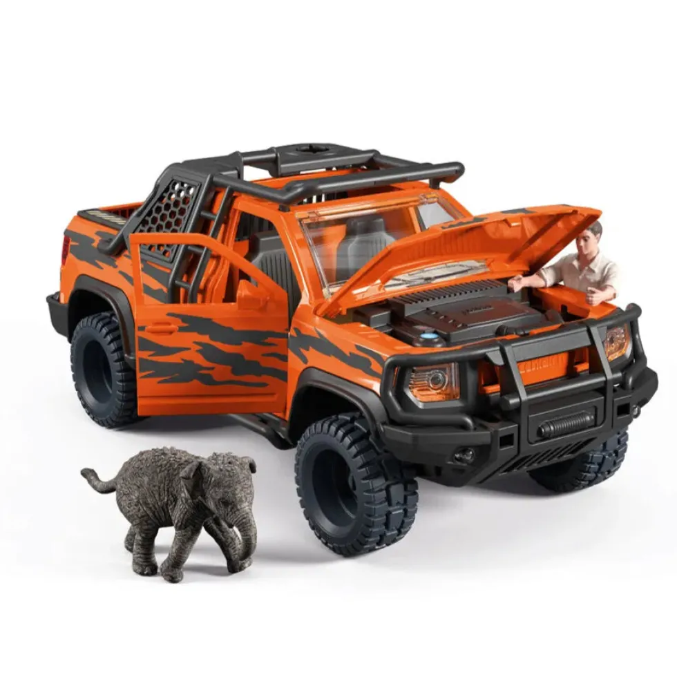 Schleich 42720 Seikkailu Jeeppi viidakossa