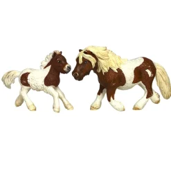Schleich Shetlanninponi 13297 ja varsa 13608 - Second Hand
