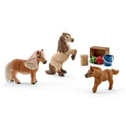 Schleich 41432 Shetlanninponi perhe - Erikoiserä!