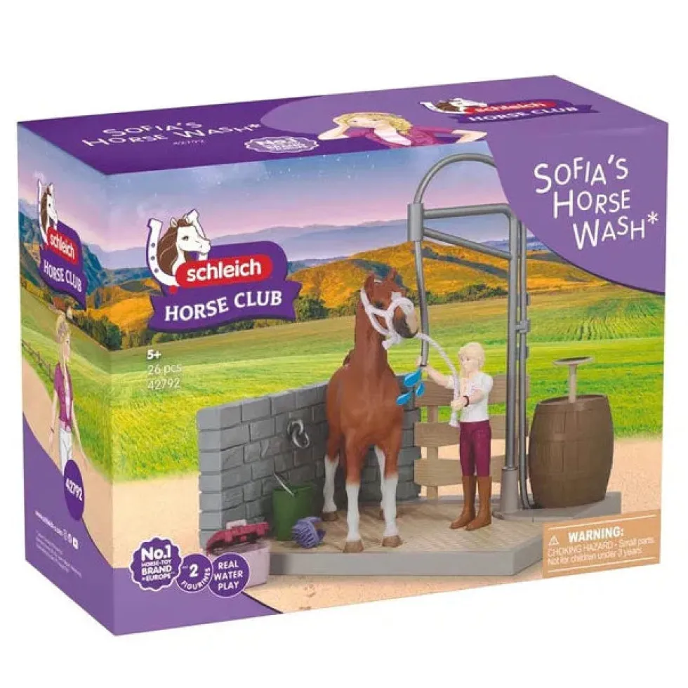 Schleich 42792 Sofian hevosten pesupaikka