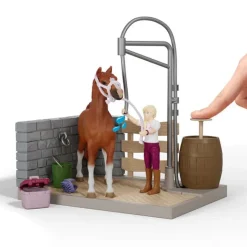 Schleich 42792 Sofian hevosten pesupaikka