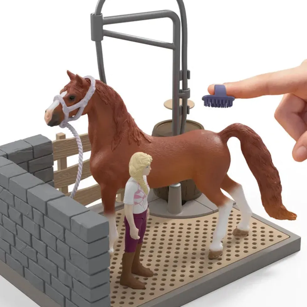 Schleich 42792 Sofian hevosten pesupaikka