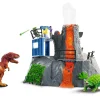 Schleich 42564 suuri Dinosaurus Tulivuoriretkikunta