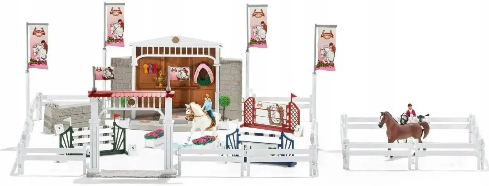 Schleich 42338 Suuri hevoskilpailu - Erikoiserä!