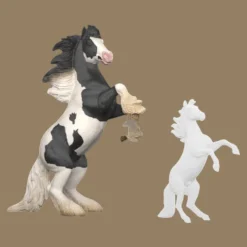 Schleich 72263 Thunder Tinker, ruuna - Collector Black Edition 1:12