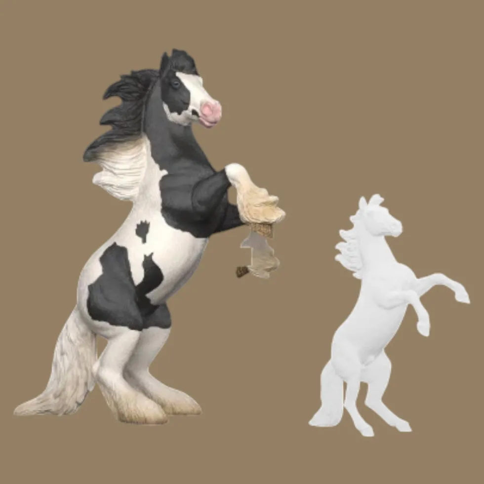 Schleich 72263 Thunder Tinker, ruuna - Collector Black Edition 1:12